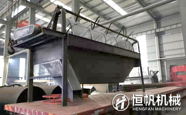 喜迎新年開(kāi)門紅鄭州恒帆整套有機(jī)肥設(shè)備發(fā)送至湖南張家界(圖1) 湖南有機(jī)肥滾筒篩分機(jī)